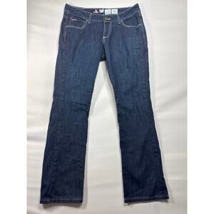 Lapco FR Women's Fire Resistant Bootcut Blue Denim Jeans - 10 Reg (32x31)